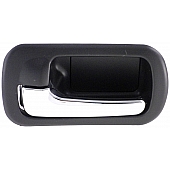 Help! By Dorman Interior Door Handle - Plastic Black Housing With Silver Lever Single - 82196