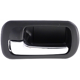 Help! By Dorman Interior Door Handle - Plastic Black Housing With Silver Lever Single - 82196