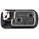 Help! By Dorman Interior Door Handle - Plastic Black Housing With Silver Lever Single - 82196