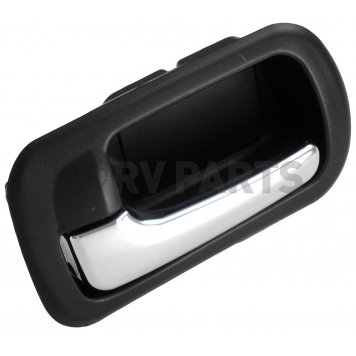 Help! By Dorman Interior Door Handle - Plastic Black Housing With Silver Lever Single - 82196-2