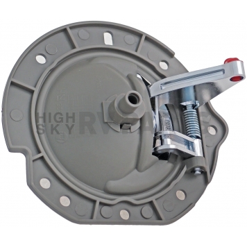 Help! By Dorman Interior Door Handle - Paddle Plastic Gray Housing With Silver Lever Single - 83994-1
