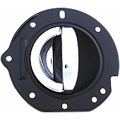 Help! By Dorman Interior Door Handle - Paddle Plastic Black Housing With Silver Lever Single - 84000
