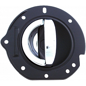 Help! By Dorman Interior Door Handle - Paddle Plastic Black Housing With Silver Lever Single - 84000
