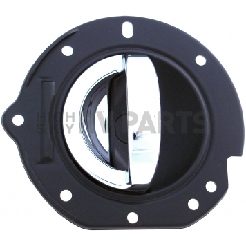 Help! By Dorman Interior Door Handle - Paddle Plastic Black Housing With Silver Lever Single - 84000