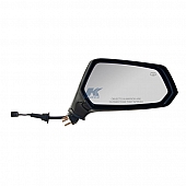 K-Source Exterior Mirror Electric OEM Black Single - 62781G