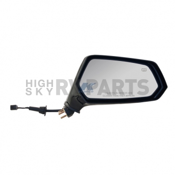 K-Source Exterior Mirror Electric OEM Black Single - 62781G