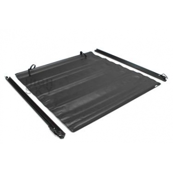 Lund International Tonneau Cover Soft Roll-Up Black Matte Textured Vinyl - 960179