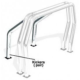 Go Rhino Roll Bar Component 3 Inch Chrome Plated Steel - 9530C