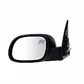 K-Source Exterior Mirror Electric Rectangular Black Single - 75032K