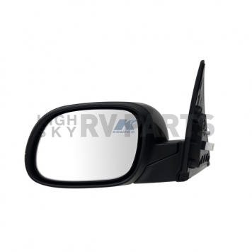 K-Source Exterior Mirror Electric Rectangular Black Single - 75032K