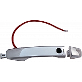 Help! By Dorman Exterior Door Handle - Plastic Silver Single - 83675