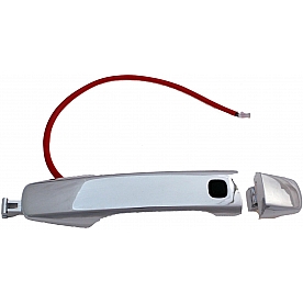 Help! By Dorman Exterior Door Handle - Plastic Silver Single - 83675