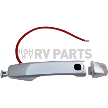 Help! By Dorman Exterior Door Handle - Plastic Silver Single - 83675