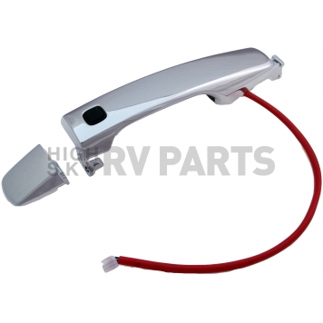 Help! By Dorman Exterior Door Handle - Plastic Silver Single - 83675-2