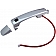 Help! By Dorman Exterior Door Handle - Plastic Silver Single - 83675