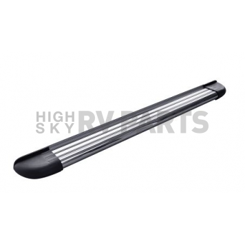 Romik USA Running Board Polished Aluminum Stationary - 21617418