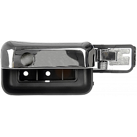 Help! By Dorman Interior Door Handle - Paddle Plastic Black Housing With Silver Lever Single - 81365