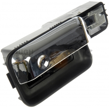 Help! By Dorman Interior Door Handle - Paddle Plastic Black Housing With Silver Lever Single - 81365-2