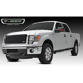 T-Rex Truck Products Grille Insert - Mesh Rectangular Black Powder Coated Steel - 51572