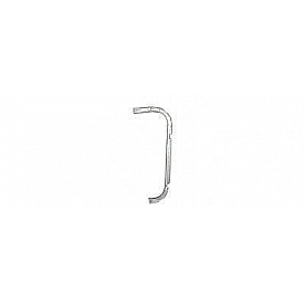 Goodmark Industries Trunk Gutter - Right Polished Silver Single - CF71467R