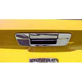 TFP (International Trim) Tailgate Handle Cover - Stainless Steel Silver - 167