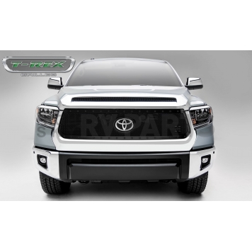 T-Rex Truck Products Grille Insert - Mesh Oval Black Powder Coated Mild Steel - 6719661BR-1