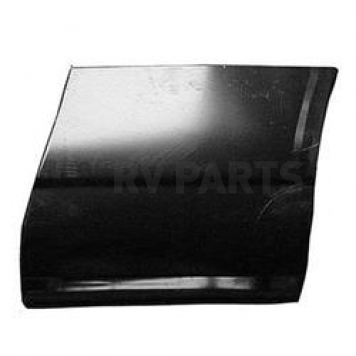 Goodmark Industries Fender Patch Panel - Right Side Steel Black Electro Deposit Primer (EDP) - CF19070R
