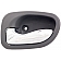 Help! By Dorman Interior Door Handle - Lever Plastic Gray Housing With Silver Lever Single - 92205
