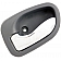 Help! By Dorman Interior Door Handle - Lever Plastic Gray Housing With Silver Lever Single - 92205