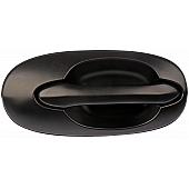 Help! By Dorman Exterior Door Handle - Plastic Black Single - 80793