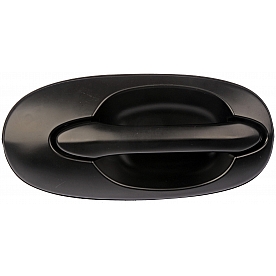 Help! By Dorman Exterior Door Handle - Plastic Black Single - 80793