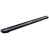 Romik USA Running Board Black Anodized Aluminum Stationary - 21722419
