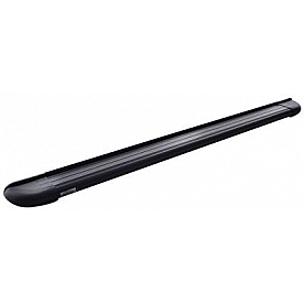 Romik USA Running Board Black Anodized Aluminum Stationary - 21722419