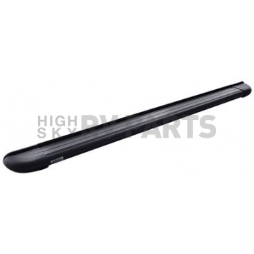 Romik USA Running Board Black Anodized Aluminum Stationary - 21722419