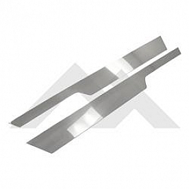Crown Automotive Rocker Panel - Left Or Right Silver Stainless Steel - RT34062