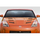 Extreme Dimensions Hood - Fiberglass Reinforced Plastic Black - AM-S - 113355