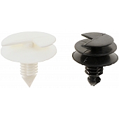 Dorman (OE Solutions) Panel Retainer OEM Black/ White Set of Single - 45480