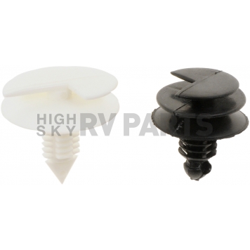 Dorman (OE Solutions) Panel Retainer OEM Black/ White Set of Single - 45480