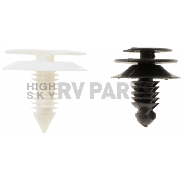 Dorman (OE Solutions) Panel Retainer OEM Black/ White Set of Single - 45480-1