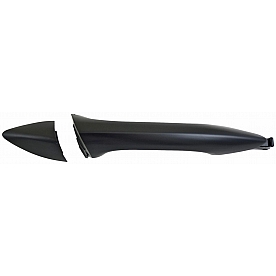 Help! By Dorman Exterior Door Handle - Plastic Black Single - 92222