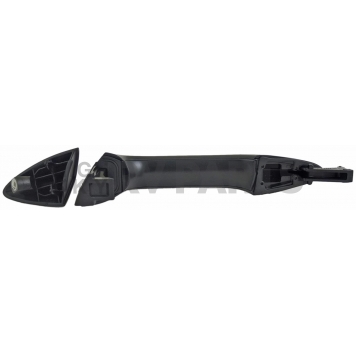 Help! By Dorman Exterior Door Handle - Plastic Black Single - 92222-1