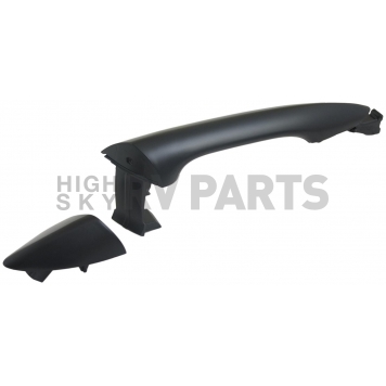 Help! By Dorman Exterior Door Handle - Plastic Black Single - 92222-2