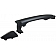 Help! By Dorman Exterior Door Handle - Plastic Black Single - 92222