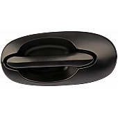 Help! By Dorman Exterior Door Handle - Plastic Black Single - 80794