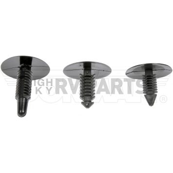 Dorman (OE Solutions) Panel Retainer Nylon Black - Set of 3 - 45462-3