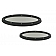 All Sales Emblem - Ford Oval Race Style Black Aluminum - 59503