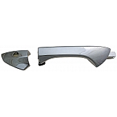 Help! By Dorman Exterior Door Handle - Plastic Silver Single - 92298