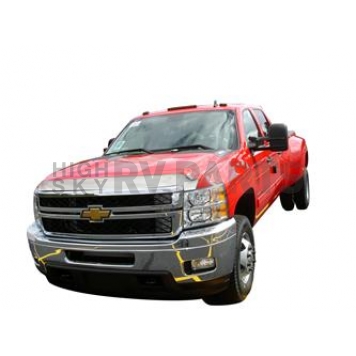 Auto Ventshade Bug Shield - Acrylic Chrome Plated - 622030