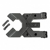 Rugged Ridge Spare Tire Carrier Reinforcement Bracket Aluminum Black - 1154651
