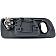 Help! By Dorman Interior Door Handle - Plastic Blue Housing With Silver Lever Single - 92396